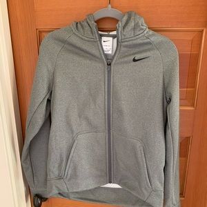 Nike Zip Up with thumbholes- Lightweight, Boys